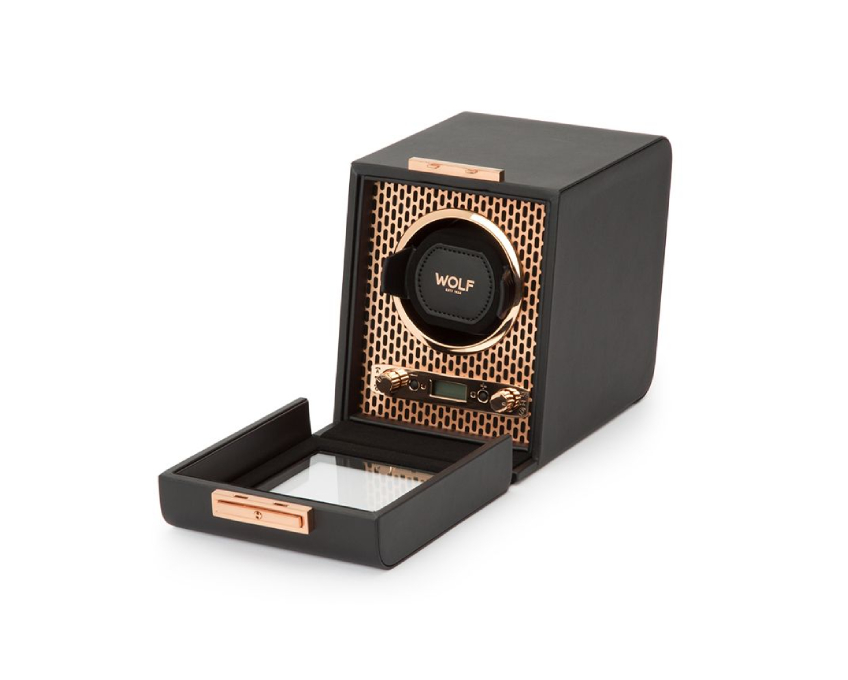  WOLF 1834, Axis Single Watch Winder, SKU: 469116 | watchphilosophy.co.uk