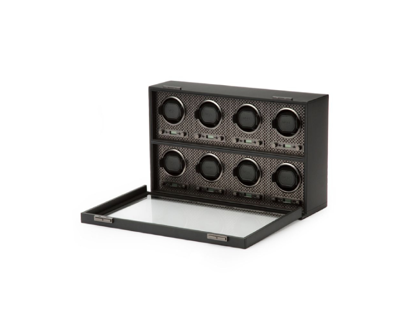  WOLF 1834, Axis 8pc Watch Winder, SKU: 469703 | watchphilosophy.co.uk