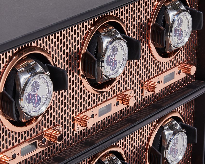  WOLF 1834, Axis 8pc Watch Winder, SKU: 469716 | watchphilosophy.co.uk