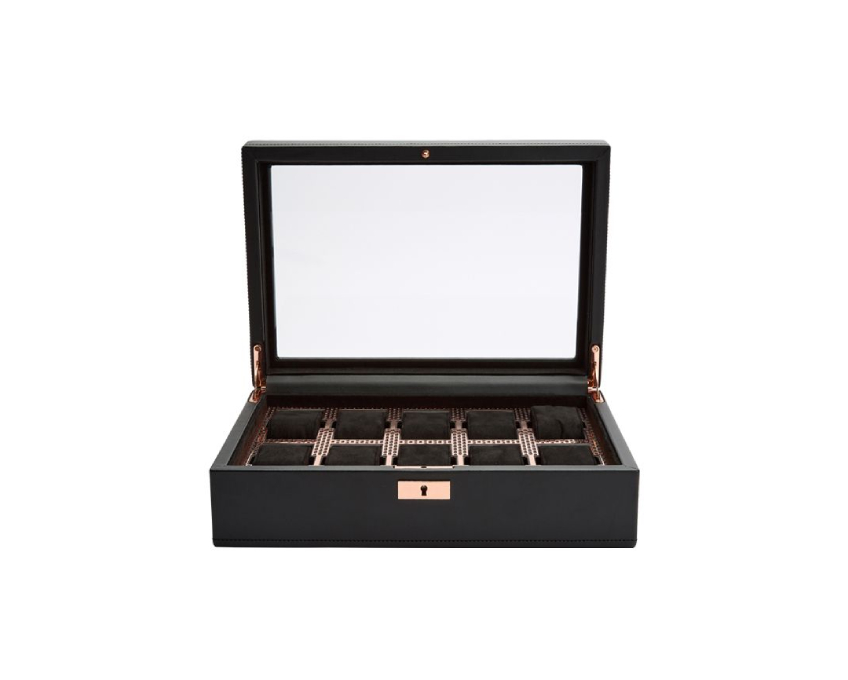  WOLF 1834, Axis 10pc Watch Box, SKU: 488116 | watchphilosophy.co.uk