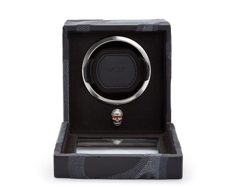  WOLF 1834, Memento Mori Single Cub Watch Winder, SKU: 493102 | watchphilosophy.co.uk