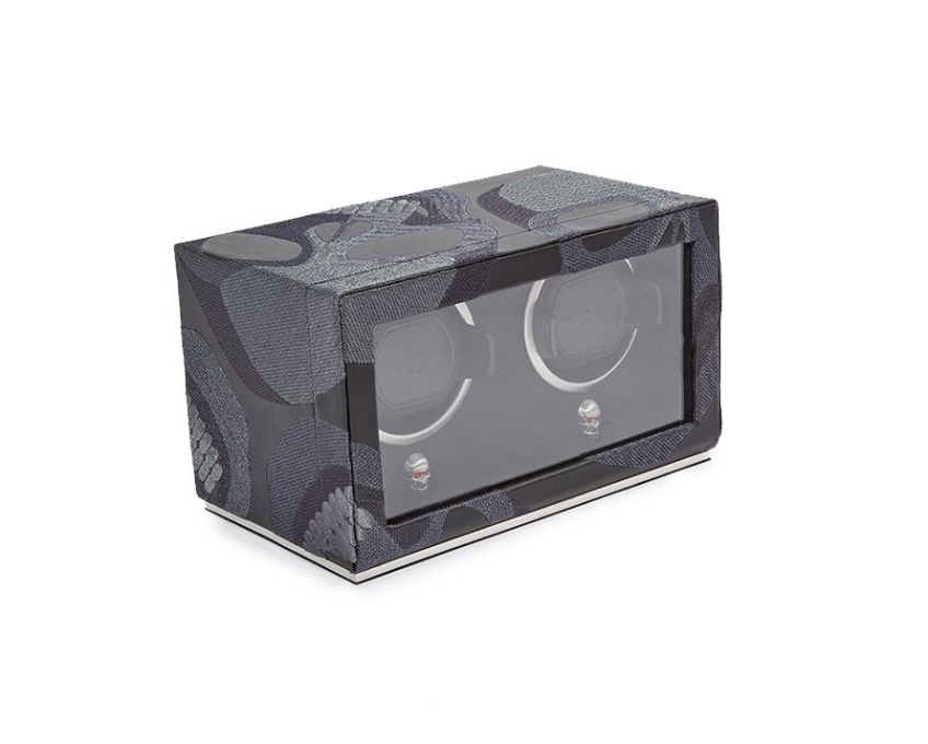  WOLF 1834, Memento Mori Double Cub Watch Winder, SKU: 493202 | watchphilosophy.co.uk