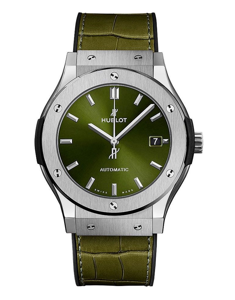 Men's watch / unisex  HUBLOT, Classic Fusion Titanium / 45mm, SKU: 511.NX.8970.LR | watchphilosophy.co.uk