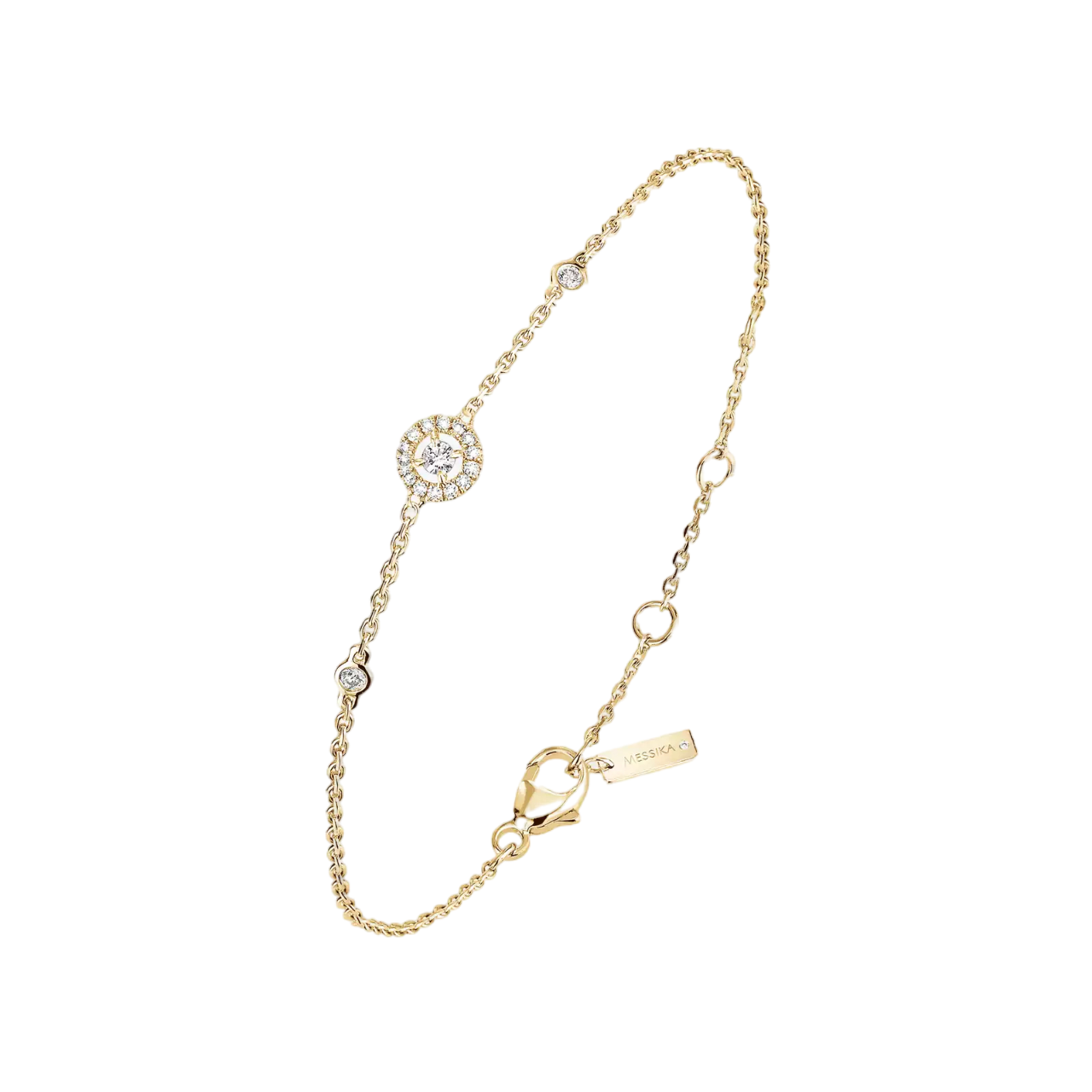 Women Jewellery  MESSIKA, Joy XS Diamond Yellow Gold Bracelet, SKU: 5337-YG | watchphilosophy.co.uk