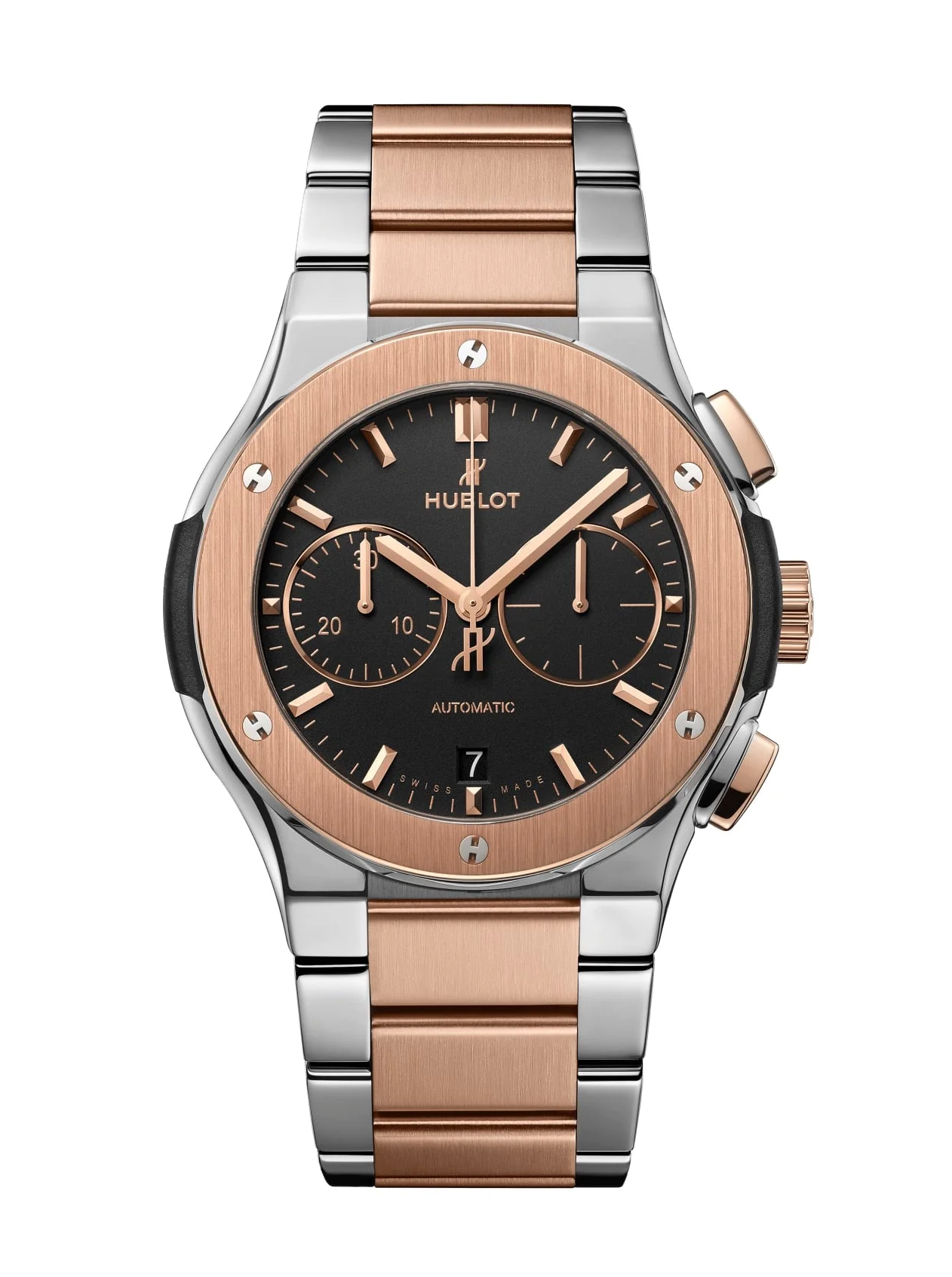 Men's watch / unisex  HUBLOT, Classic Fusion Chronograph Titanium King Gold  / 42mm, SKU: 540.NO.1180.NO | watchphilosophy.co.uk