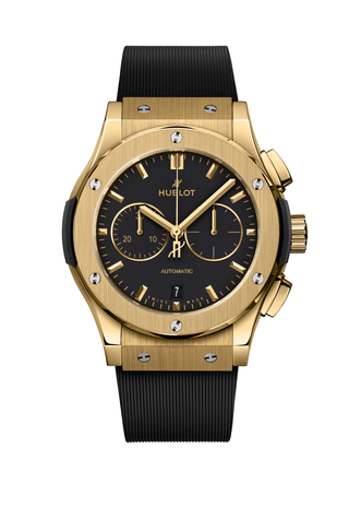 Men's watch / unisex  HUBLOT, Classic Fusion Chronograph Yellow Gold / 42mm, SKU: 541.VX.1130.RX | watchphilosophy.co.uk