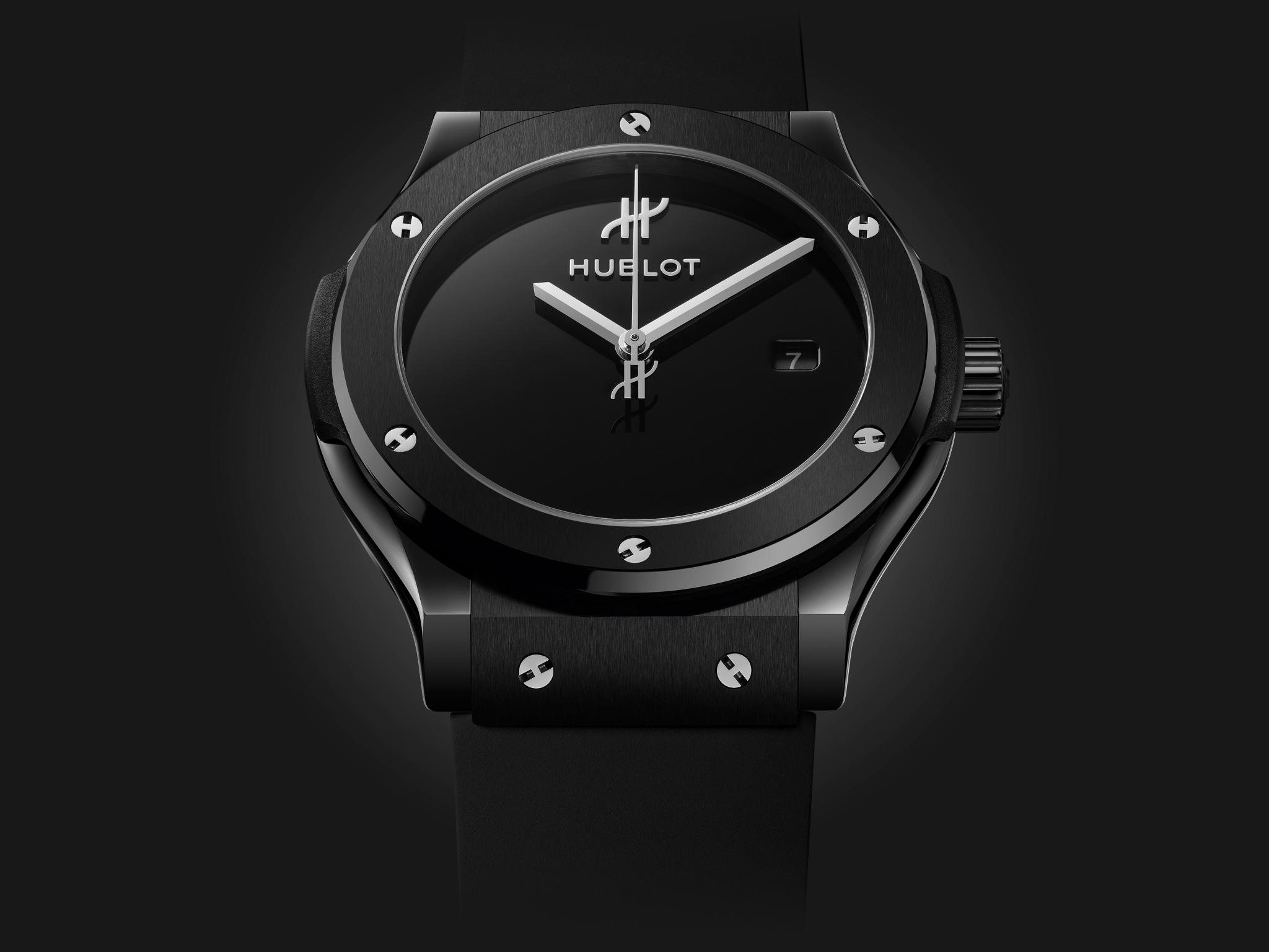 Men's watch / unisex  HUBLOT, Classic Fusion Original Black Magic / 42mm, SKU: 542.CX.1270.RX.MDM | watchphilosophy.co.uk