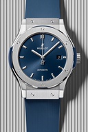 Men's watch / unisex  HUBLOT, Classic Fusion Titanium Blue / 42mm, SKU: 542.NX.7170.RX | watchphilosophy.co.uk