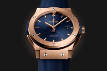 Men's watch / unisex  HUBLOT, Classic Fusion King Gold Blue / 42mm, SKU: 542.OX.7180.RX | watchphilosophy.co.uk