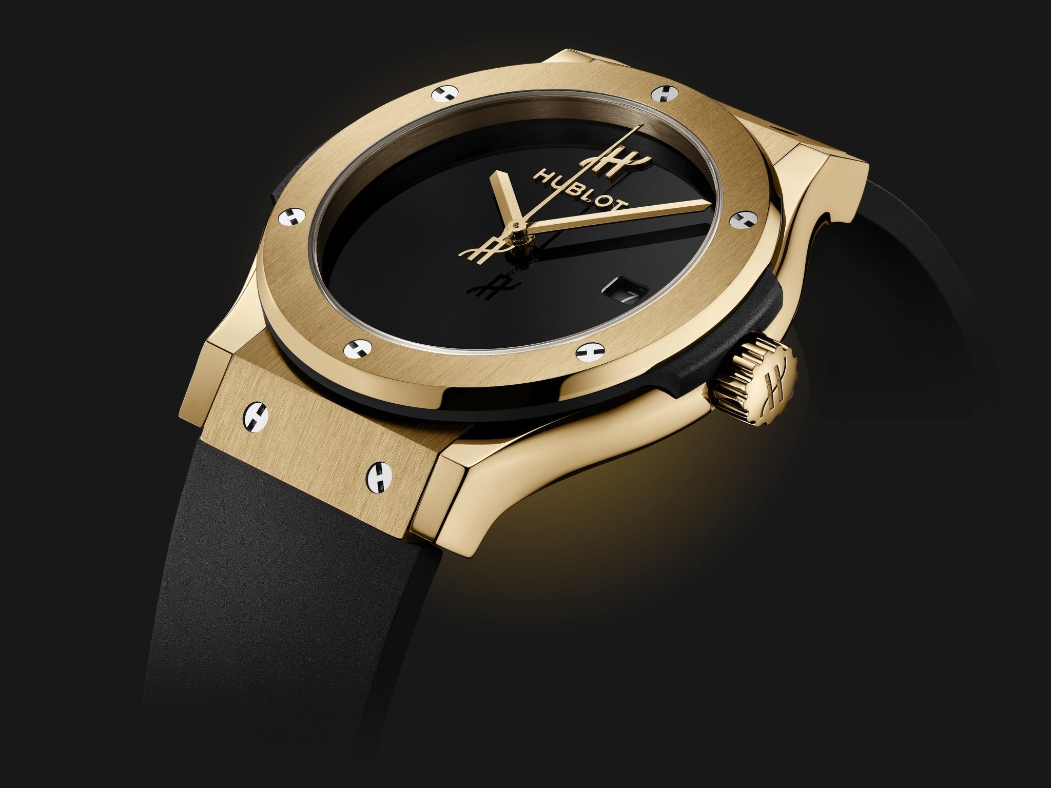 Men's watch / unisex  HUBLOT, Classic Fusion Original Yellow Gold / 42mm, SKU: 542.VX.1230.RX.MDM | watchphilosophy.co.uk