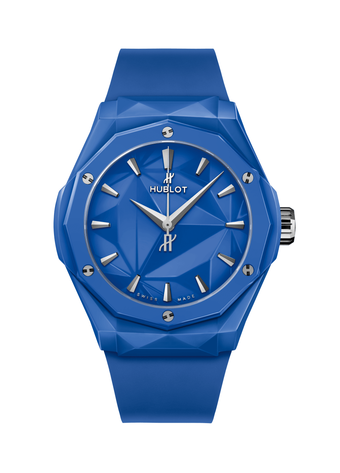 Men's watch / unisex  HUBLOT, Classic Fusion Orlinski Blue Ceramic / 40mm, SKU: 550.ES.5100.RX.ORL21 | watchphilosophy.co.uk