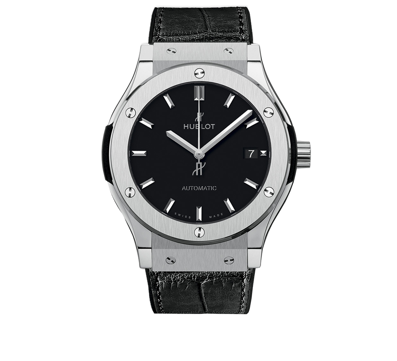 Men's watch / unisex  HUBLOT, Classic Fusion Titanium / 45mm, SKU: 511.NX.1171.LR | watchphilosophy.co.uk