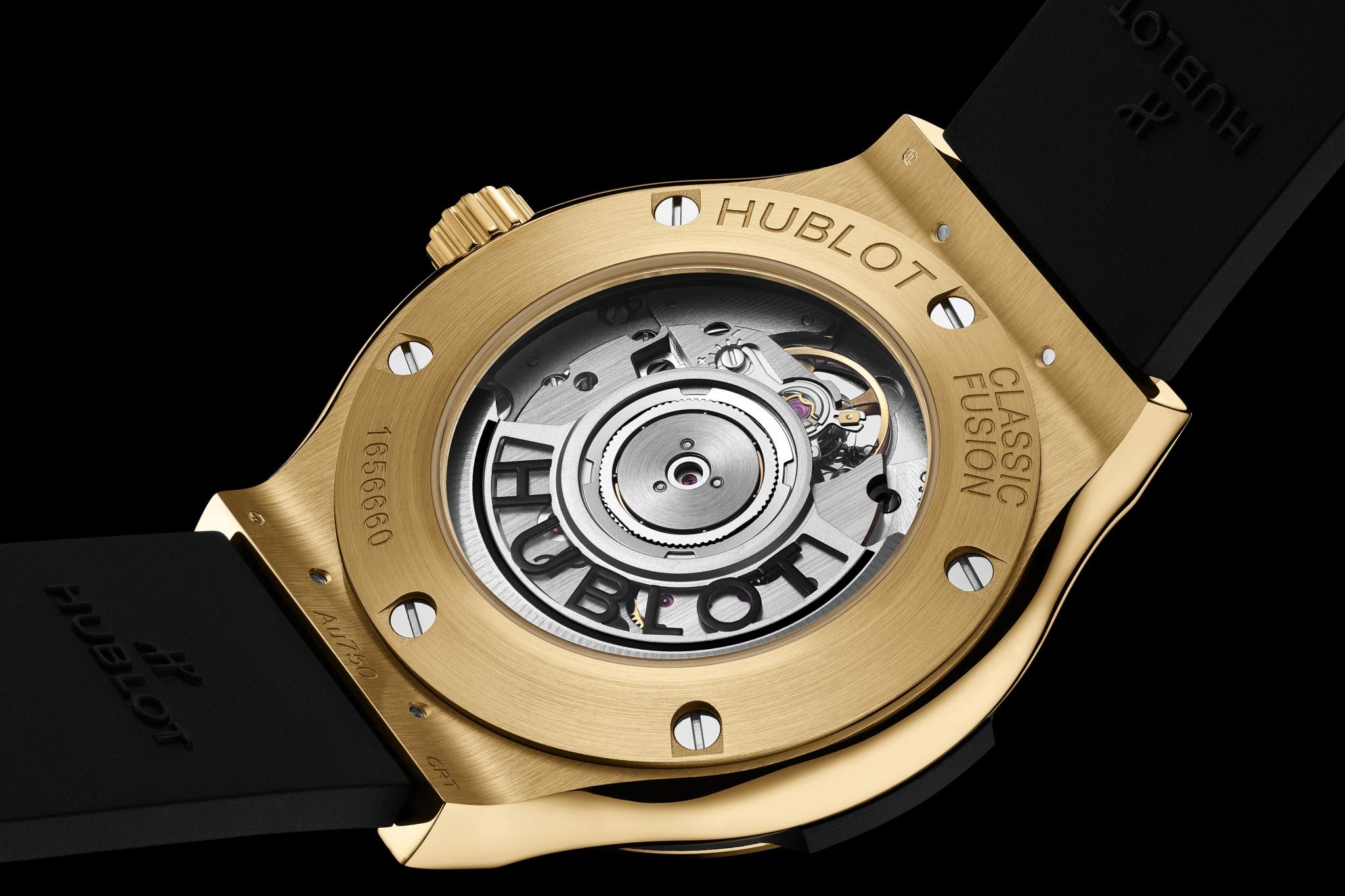 Men's watch / unisex  HUBLOT, Classic Fusion Original Yellow Gold / 38mm, SKU: 565.VX.1230.RX.MDM | watchphilosophy.co.uk