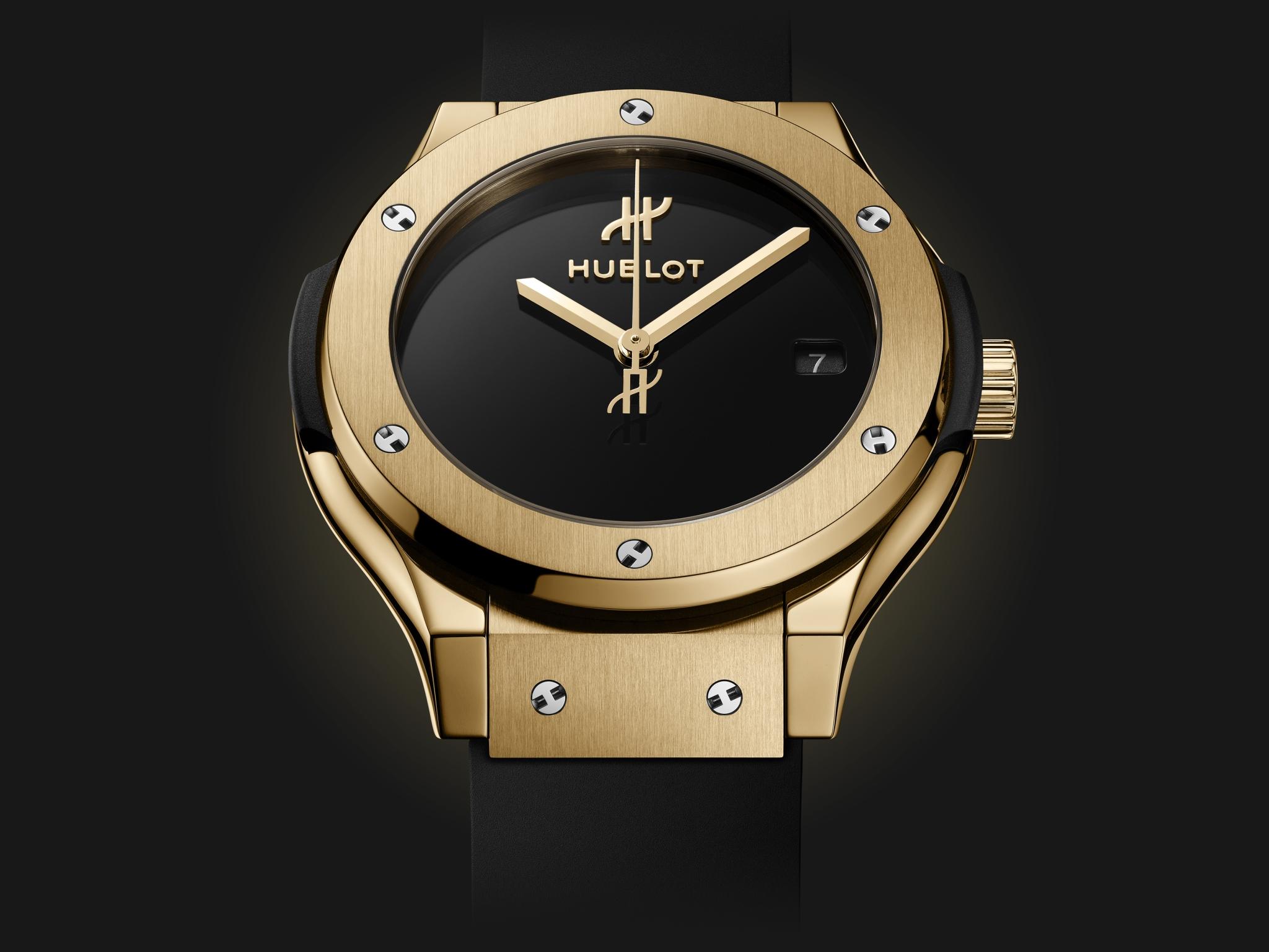 Men's watch / unisex  HUBLOT, Classic Fusion Original Yellow Gold / 38mm, SKU: 565.VX.1230.RX.MDM | watchphilosophy.co.uk