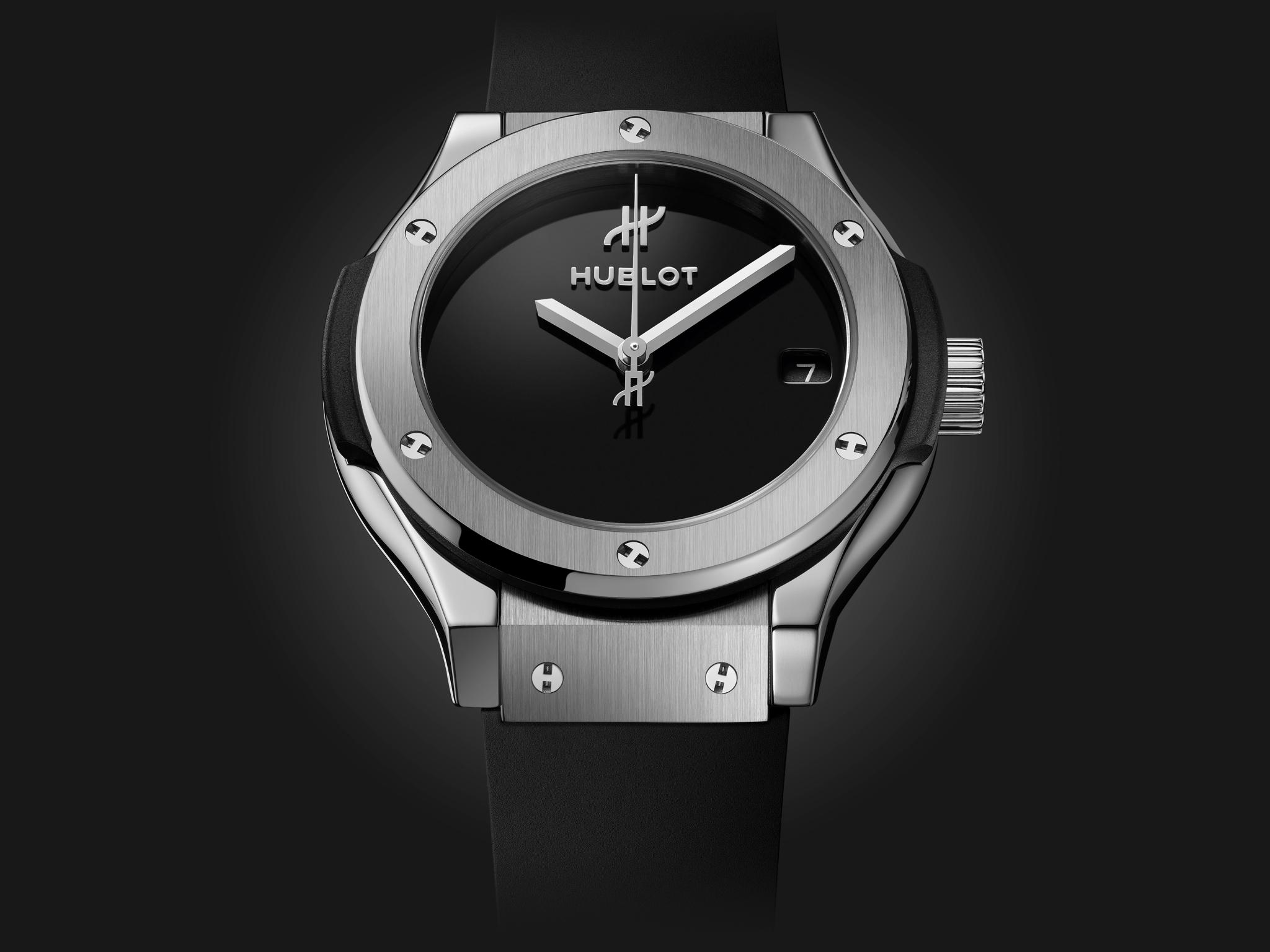 Ladies' watch  HUBLOT, Classic Fusion Original Titanium / 33mm, SKU: 581.NX.1270.RX.MDM | watchphilosophy.co.uk