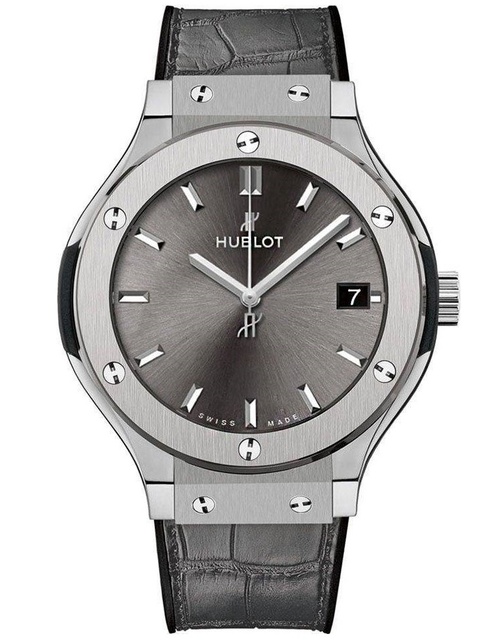 Ladies' watch  HUBLOT, Classic Fusion Racing Grey / 33mm, SKU: 581.NX.7071.LR | watchphilosophy.co.uk