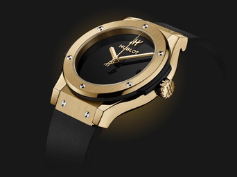 Ladies' watch  HUBLOT, Classic Fusion Original Yellow Gold / 33mm, SKU: 581.VX.1230.RX.MDM | watchphilosophy.co.uk