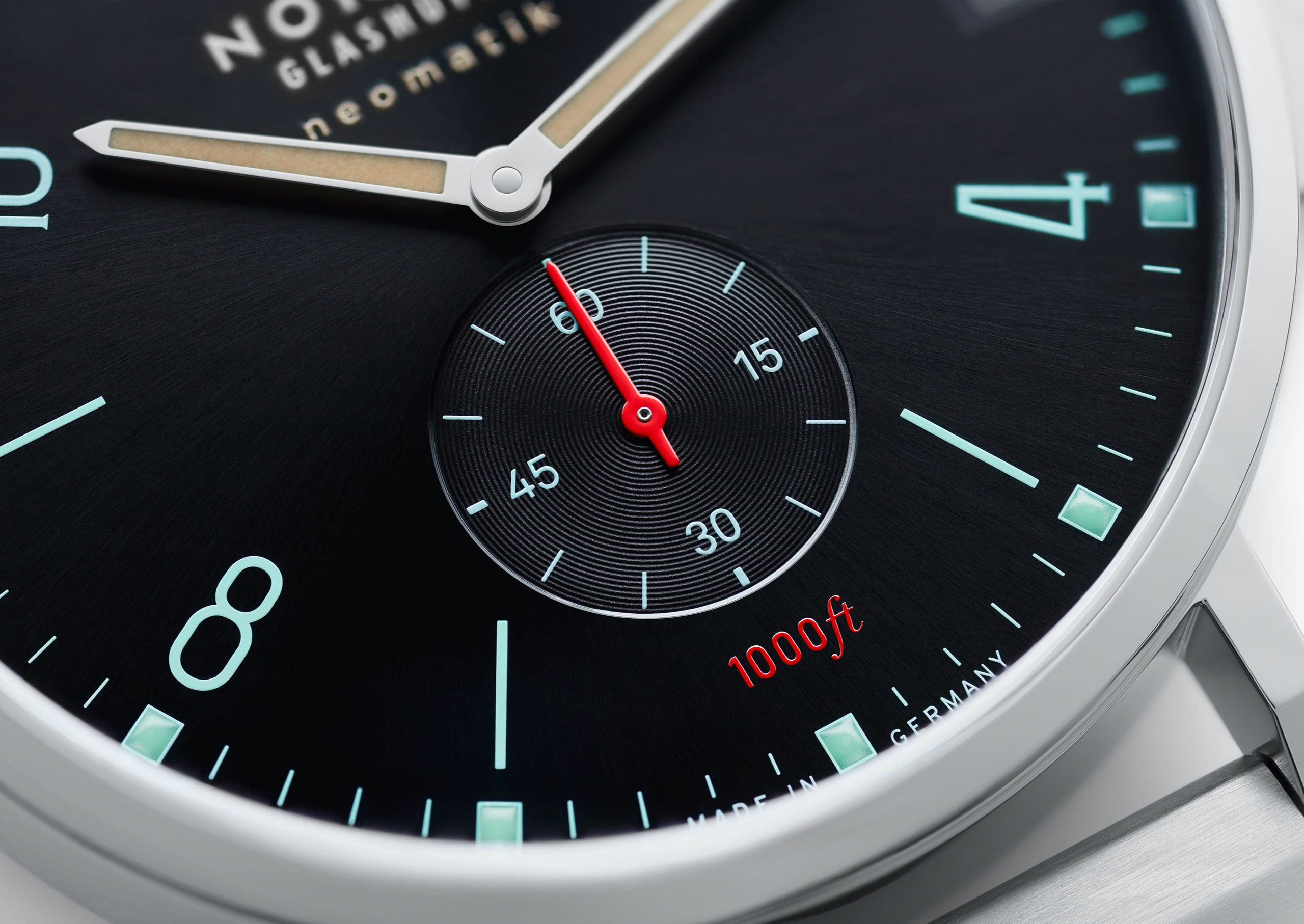 Men's watch / unisex  NOMOS GLASHÜTTE, Tangente Sport Neomatik 42 Date Marine Black / 42mm, SKU: 581 | watchphilosophy.co.uk