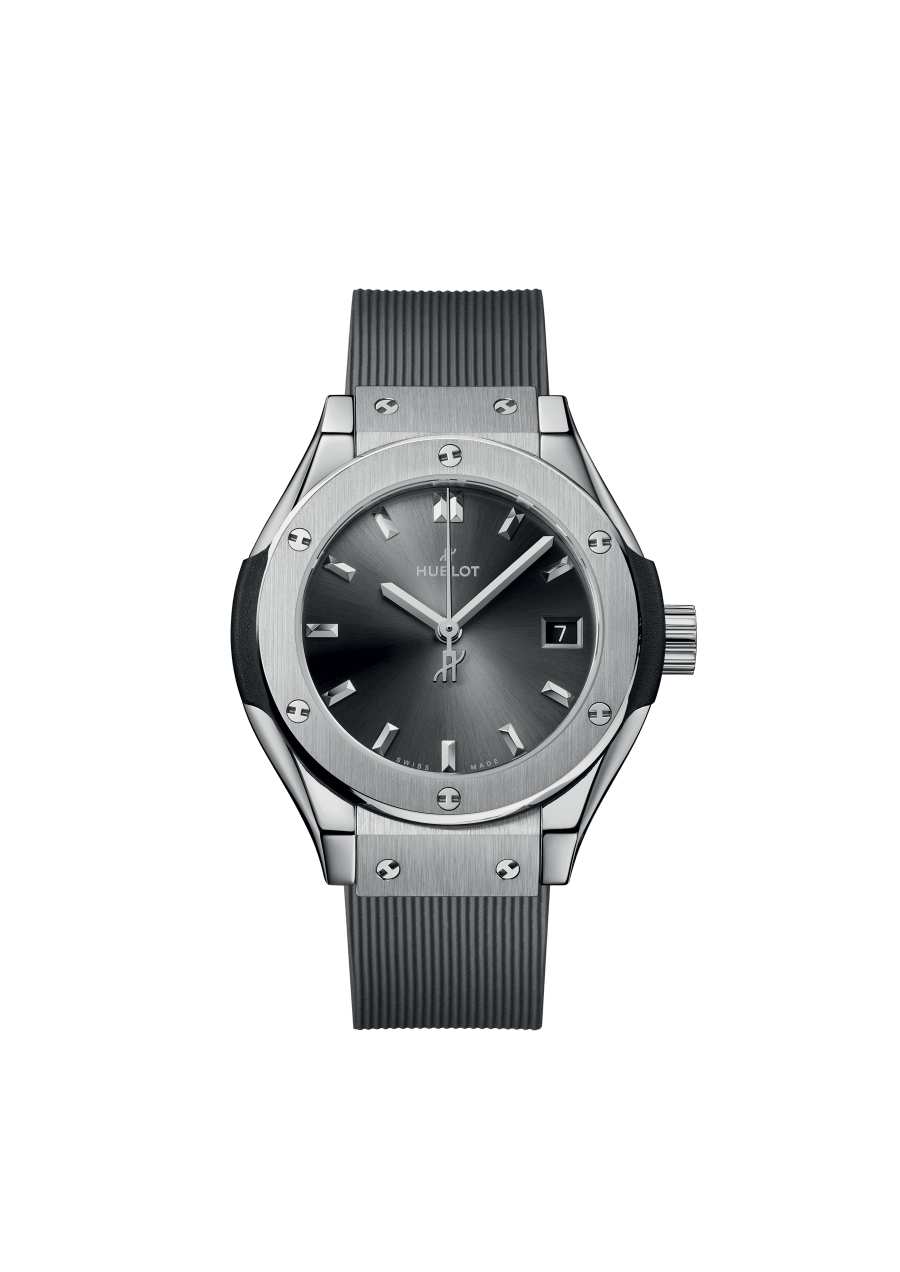 Ladies' watch  HUBLOT, Classic Fusion Titanium Grey / 29mm, SKU: 591.NX.7070.RX | watchphilosophy.co.uk