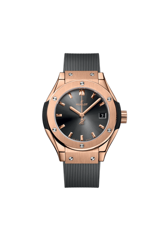 Ladies' watch  HUBLOT, Classic Fusion King Gold Grey / 29mm, SKU: 591.OX.7080.RX | watchphilosophy.co.uk