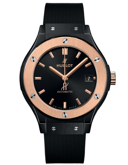 Ladies' watch HUBLOT, Classic Fusion Ceramic King Gold / 38mm, SKU: 565.CO.1480.RX | watchphilosophy.co.uk