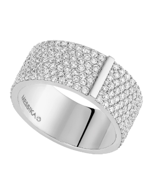 Women Jewellery  MESSIKA, Ring Kate PM Paved, SKU: 81BG02W0-6150-0036-WG-54 | watchphilosophy.co.uk