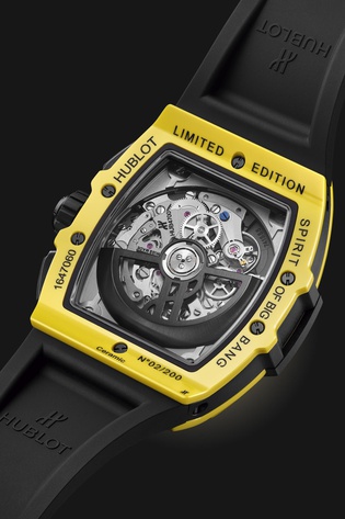 Men's watch / unisex HUBLOT, Spirit Of Big Bang Yellow Magic / 42mm, SKU: 642.CY.011Y.RX | watchphilosophy.co.uk