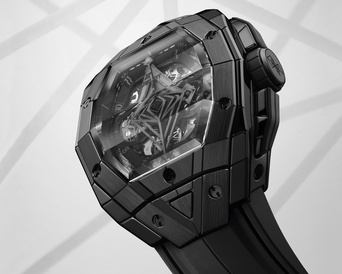 Men's watch / unisex  HUBLOT, Spirit Of Big Bang Sang Bleu All Black / 42mm, SKU: 648.CX.0114.RX.MXM23 | watchphilosophy.co.uk