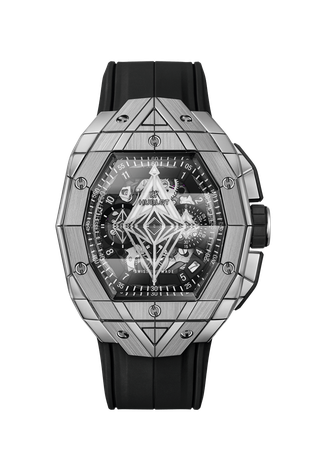 Men's watch / unisex  HUBLOT, Spirit Of Big Bang Sang Bleu Titanium / 42mm, SKU: 648.NX.0107.RX.MXM23 | watchphilosophy.co.uk