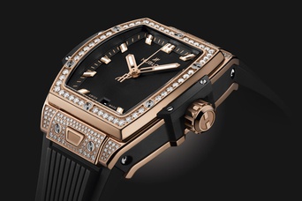 Men's watch / unisex  HUBLOT, Spirit of Big Bang King Gold Pavé / 39mm, SKU: 662.OX.1180.RX.1604 | watchphilosophy.co.uk