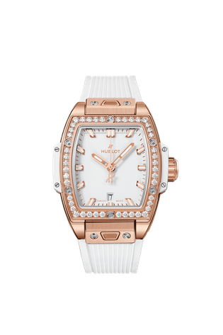 Ladies' watch  HUBLOT, Spirit of Big Bang King Gold White Diamonds / 32mm, SKU: 682.OE.2080.RW.1204 | watchphilosophy.co.uk