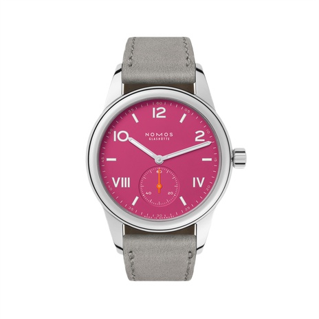 Men's watch / unisex NOMOS GLASHÜTTE, Club Campus Deep Pink / 36mm, SKU: 711.GB | watchphilosophy.co.uk
