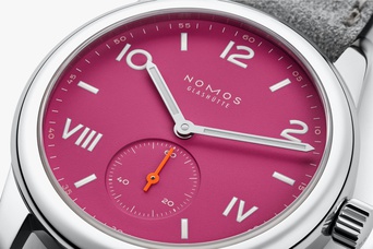Men's watch / unisex NOMOS GLASHÜTTE, Club Campus Deep Pink / 36mm, SKU: 711.GB | watchphilosophy.co.uk