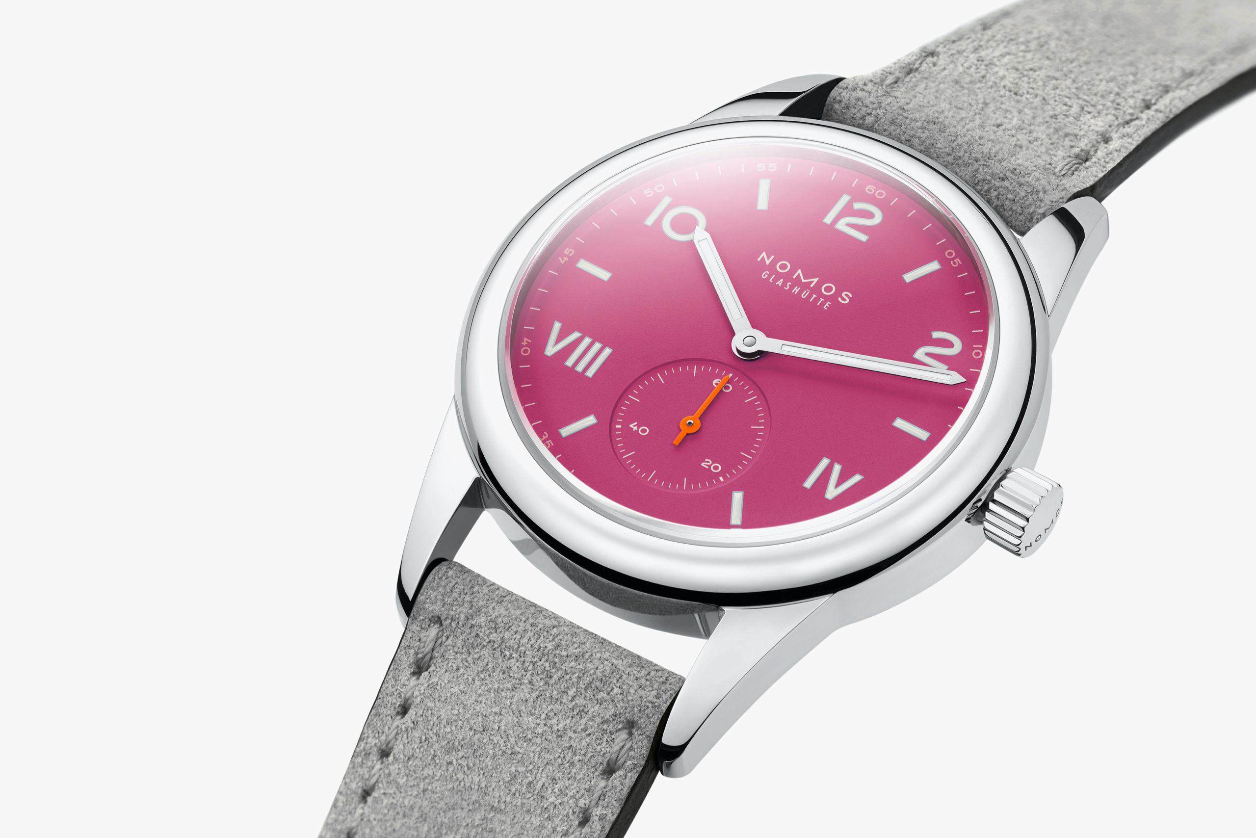 Ladies' watch  NOMOS GLASHÜTTE, Club Campus Deep Pink / 36mm, SKU: 711 | watchphilosophy.co.uk