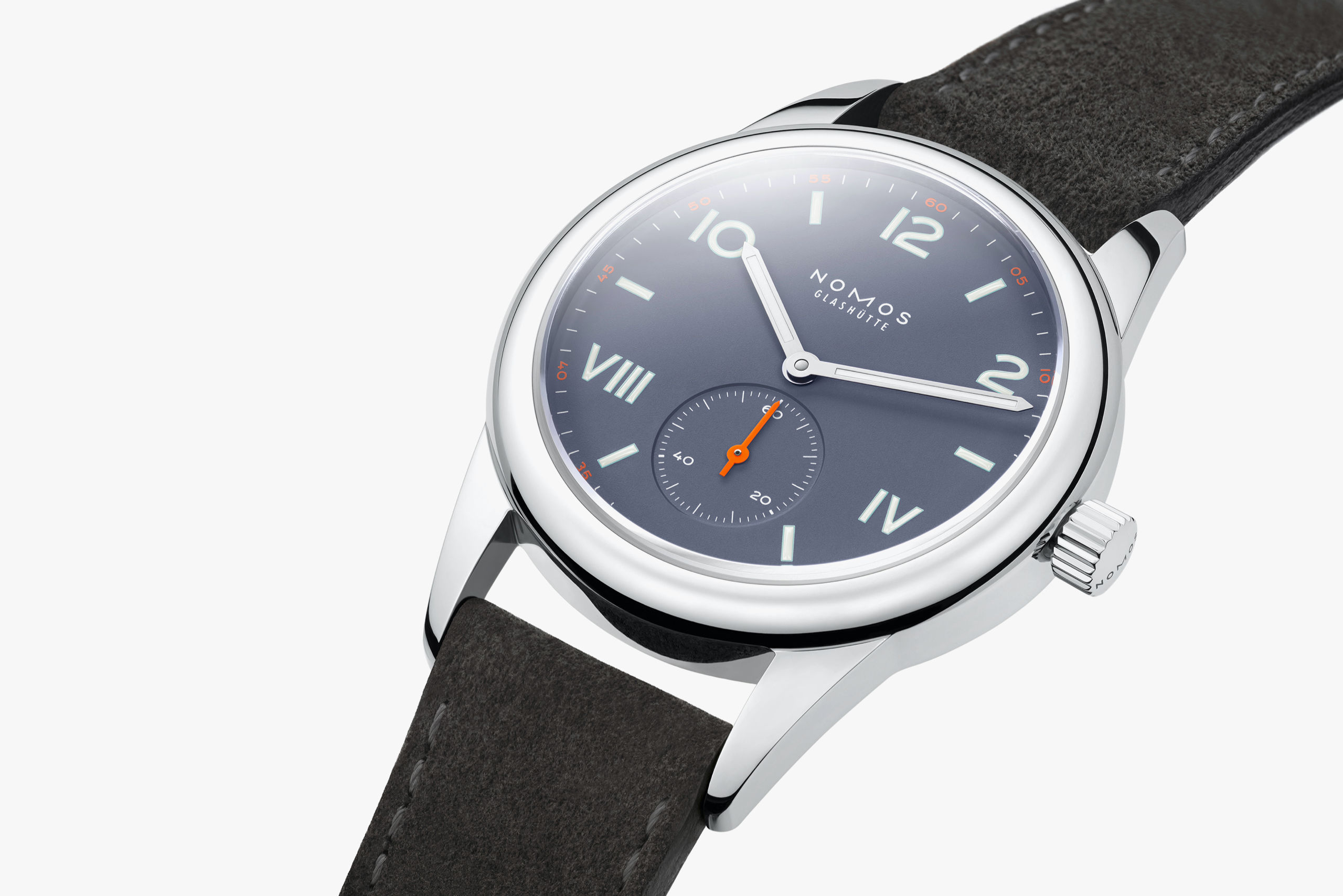 Men's watch / unisex  NOMOS GLASHÜTTE, Club Campus Blue Purple / 36mm, SKU: 713 | watchphilosophy.co.uk