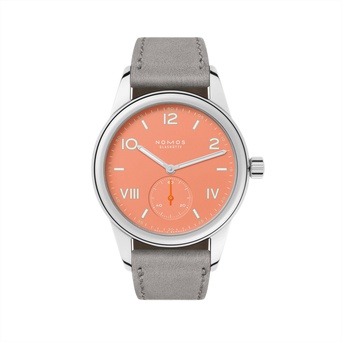 Men's watch / unisex  NOMOS GLASHÜTTE, Club Campus Cream Coral / 36mm, SKU: 714.GB | watchphilosophy.co.uk