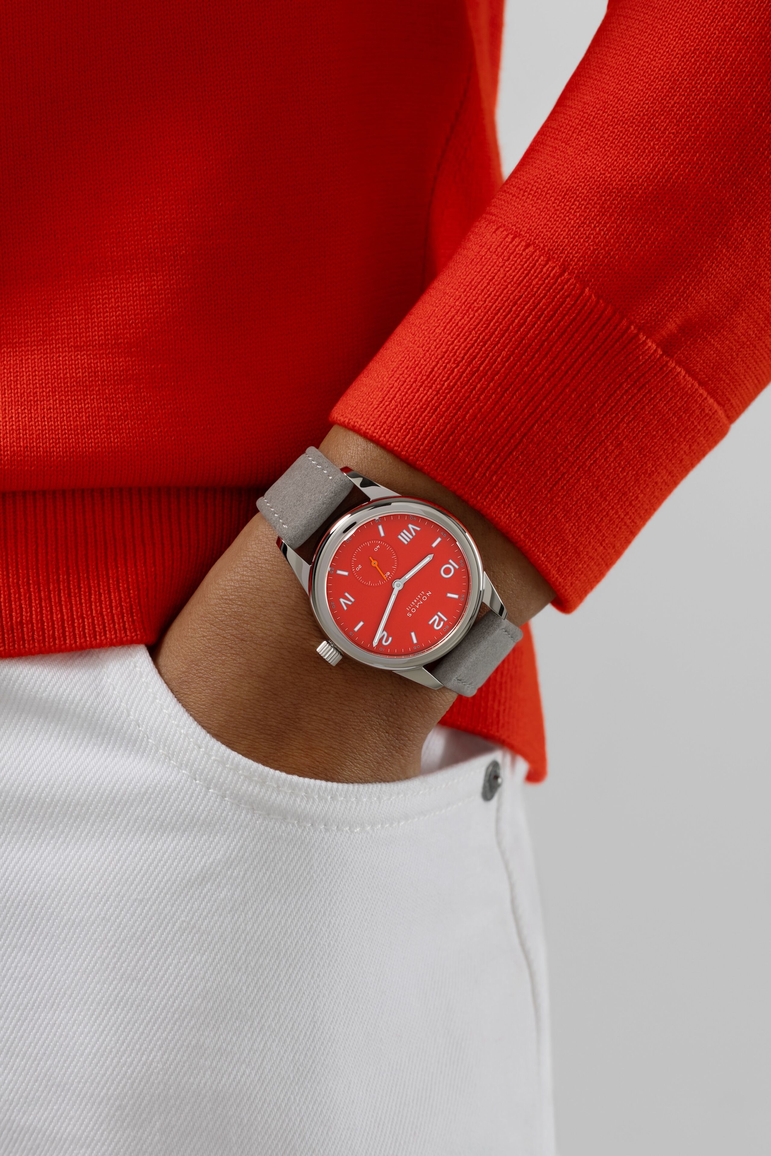 Men's watch / unisex  NOMOS GLASHÜTTE, Club Campus Nonstop Red / 36mm, SKU: 716 | watchphilosophy.co.uk