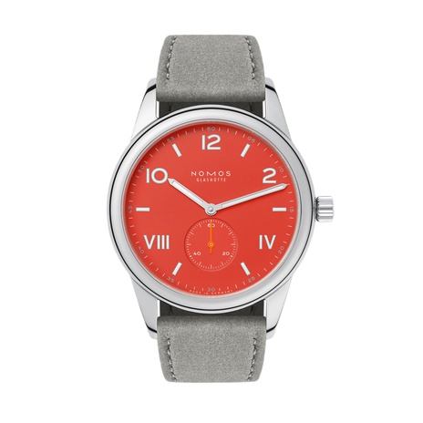 Men's watch / unisex  NOMOS GLASHÜTTE, Club Campus 38 Nonstop Red / 38.50mm, SKU: 723.GB | watchphilosophy.co.uk