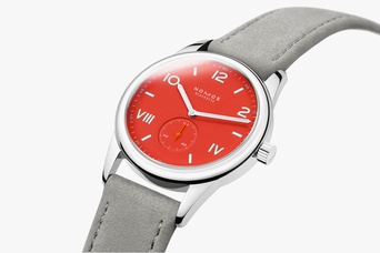 Men's watch / unisex  NOMOS GLASHÜTTE, Club Campus 38 Nonstop Red / 38.50mm, SKU: 723.GB | watchphilosophy.co.uk