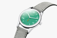 Men's watch / unisex  NOMOS GLASHÜTTE, Club Campus 38 Electric Green / 38.50mm, SKU: 726 | watchphilosophy.co.uk