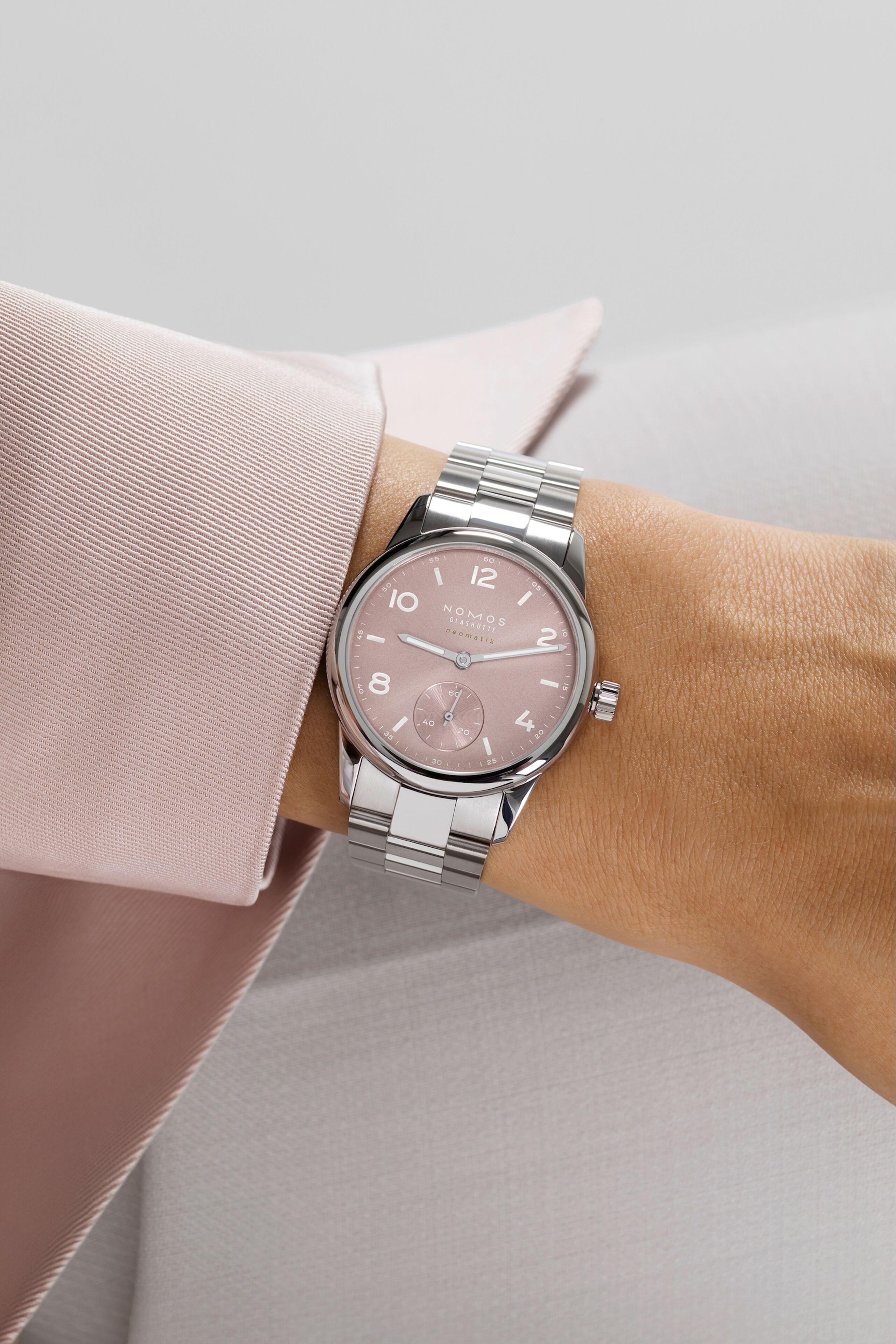 Ladies' watch  NOMOS GLASHÜTTE, Club Sport Neomatik 34 Rosé / 34mm, SKU: 756 | watchphilosophy.co.uk