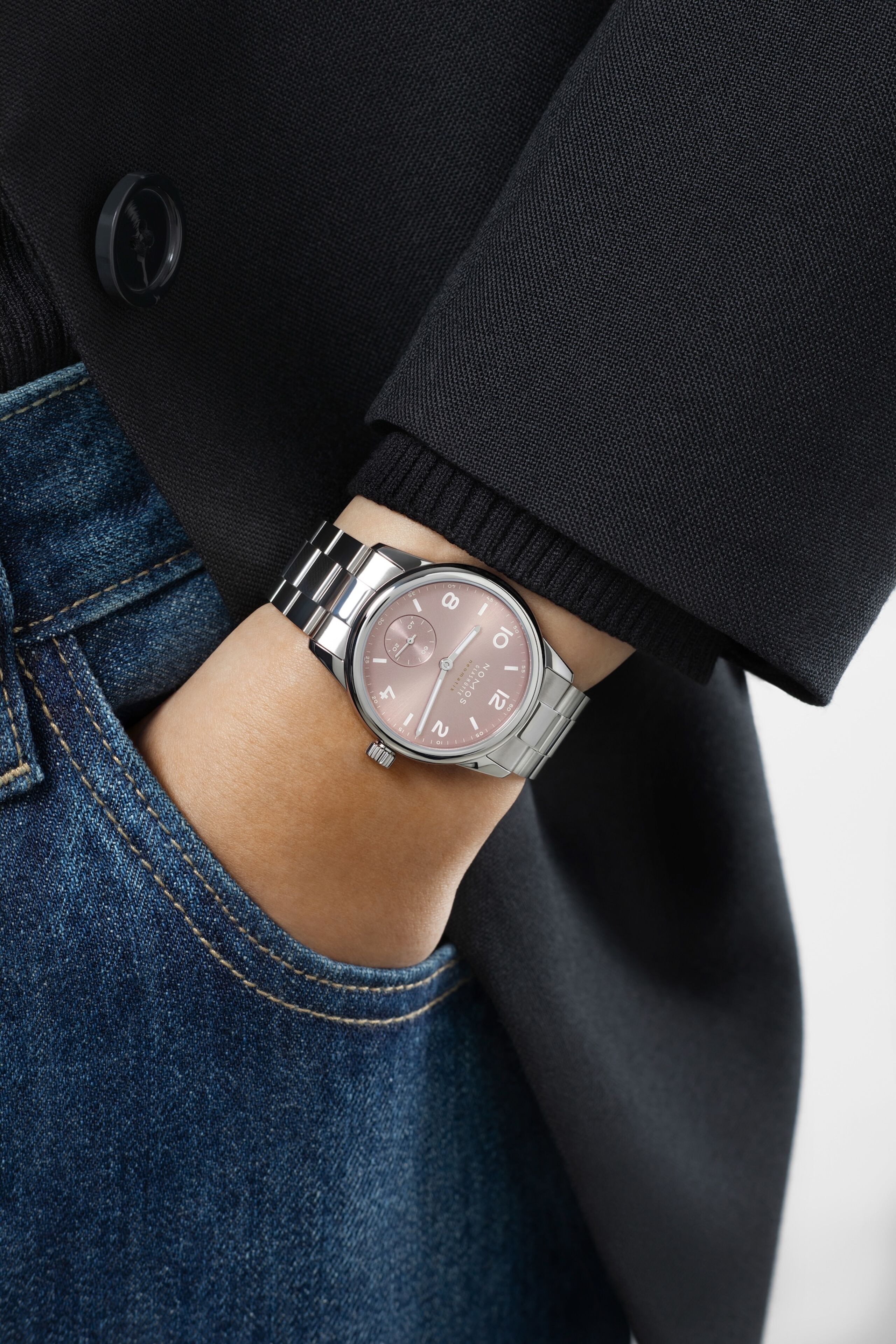 Ladies' watch  NOMOS GLASHÜTTE, Club Sport Neomatik 34 Rosé / 34mm, SKU: 756 | watchphilosophy.co.uk