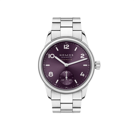 Ladies' watch  NOMOS GLASHÜTTE, Club Sport Neomatik 34 Purple / 34mm, SKU: 757.SB | watchphilosophy.co.uk