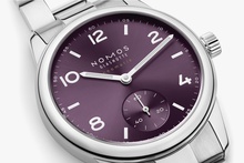 Ladies' watch  NOMOS GLASHÜTTE, Club Sport Neomatik 34 Purple / 34mm, SKU: 757.SB | watchphilosophy.co.uk