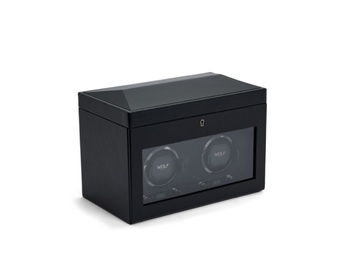  WOLF 1834, British Racing Double Watch Winder With Storage, SKU: 792202 | watchphilosophy.co.uk