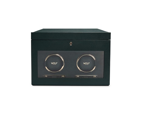  WOLF 1834, British Racing Double Watch Winder With Storage, SKU: 792241 | watchphilosophy.co.uk