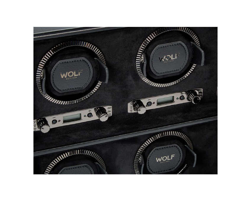  WOLF 1834, British Racing 6pc Watch Winder, SKU: 792402 | watchphilosophy.co.uk