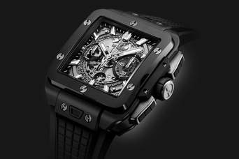 Men's watch / unisex  HUBLOT, Square Bang Unico Black Magic / 42mm, SKU: 821.CI.0170.RX | watchphilosophy.co.uk