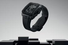 Men's watch / unisex  HUBLOT, Square Bang Unico All Black Diamonds / 42mm, SKU: 821.CX.0140.RX.1200 | watchphilosophy.co.uk