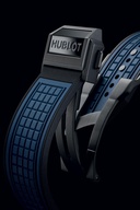 Men's watch / unisex  HUBLOT, Square Bang Unico Blue Ceramic / 42mm, SKU: 821.EX.5170.RX | watchphilosophy.co.uk